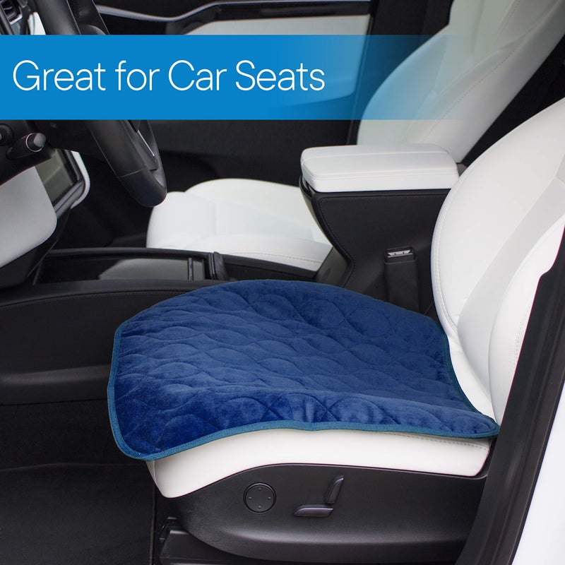 RMS Washable & Reusable Incontinence Chair Pad, Seat Protector & Bed Pad (Blue) - Image 3